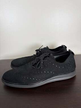 Cole Haan Original Grand Stitchlite Wing Oxford Size 9 Black C28443